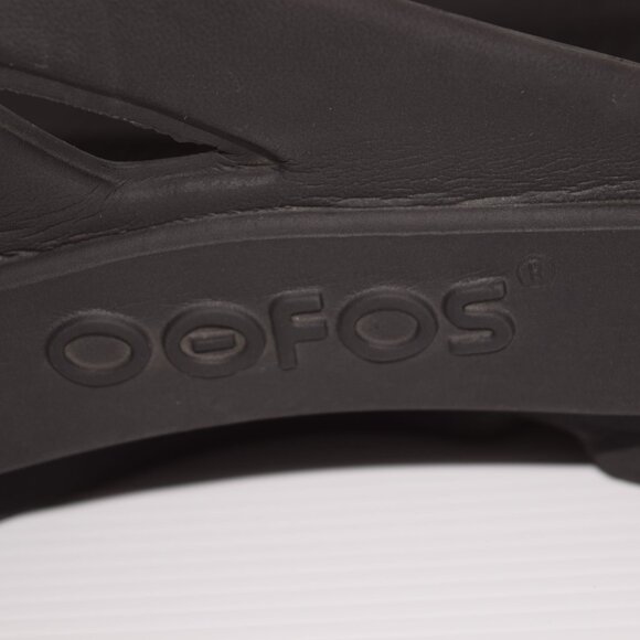 OOFOS Ooriginal Black Recovery Unisex Flip Flops Sandals Size M13/W15 main image 4